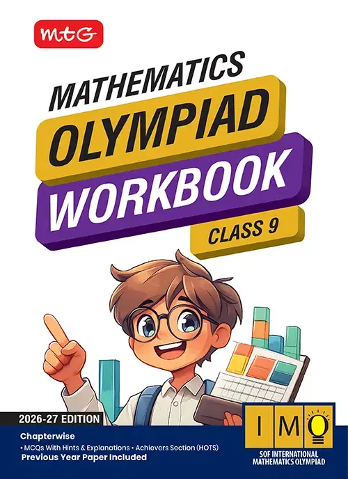 MTG Olympiad Workbook Mathematics For Class-9 Exam 2026-27