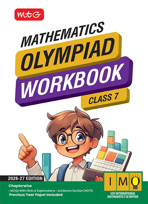 MTG Olympiad Workbook Mathematics For Class-7 Exam 2026-27