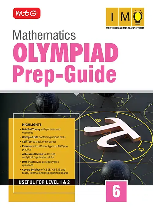 MTG Olympiad Prep-Guide (OPG) Mathematics (IMO) Class 6