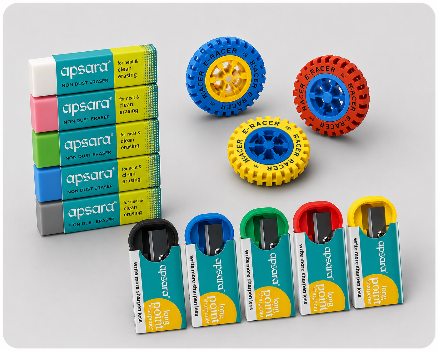 Eraser and sharpener