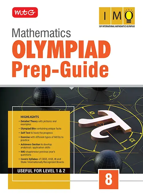 MTG Olympiad Prep-Guide (OPG) Mathematics (IMO) Class 8
