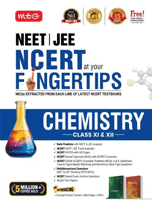 MTG FINGERTIPS Chemistry – NEET-JEE Book Class 11 & 12 Objective NCERT