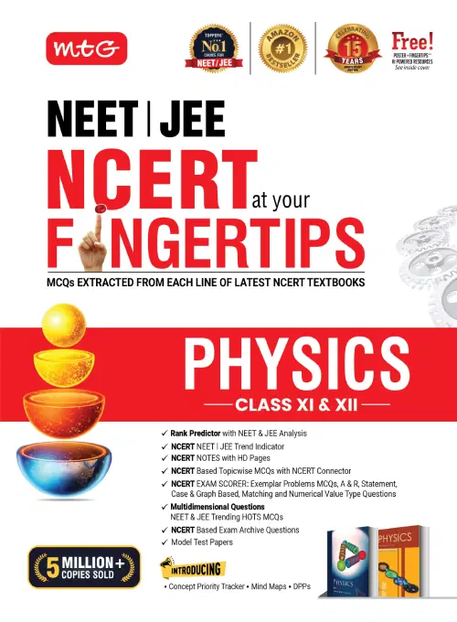 MTG FINGERTIPS Physics – NEET-JEE Book Class 11 & 12 Objective NCERT