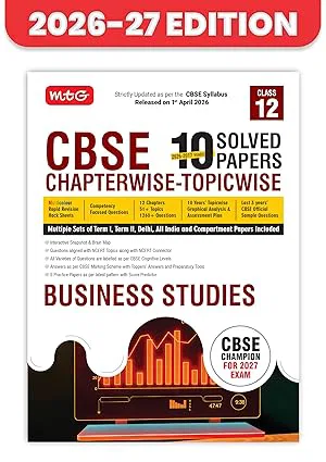 MTG Business Studies Chapterwise-Topicwise Class-12