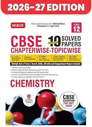 MTG Chemistry Chapterwise-Topicwise Class-12