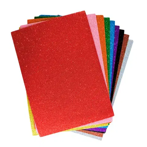 Glitter Sheets Multi Colour A4 Size