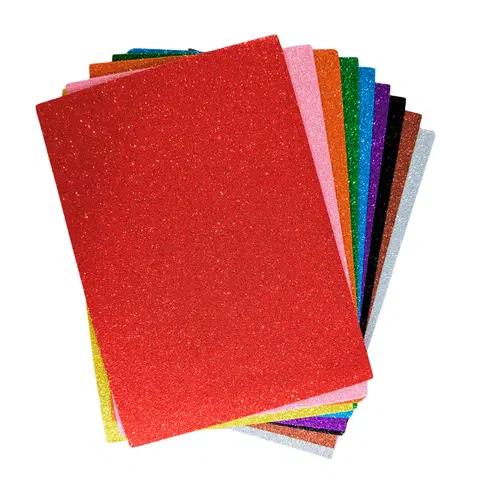 Glitter Sheets Multi Colour A4 Size