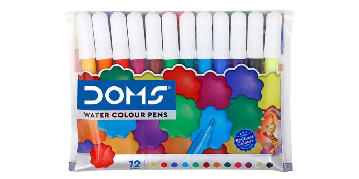 Doms Water col mini sketch pen 12 shade