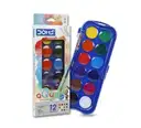 Doms Aqua Colour Cake 12 Shade 30 mm – image 1