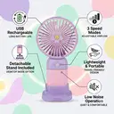 Mini Charable Fan in Double ton col – image 3