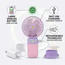 Mini Charable Fan in Double ton col – image 2