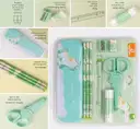 Unicorn Stationery Gift Set for Kids light green Col. kit set – image 2