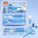 Unicorn Stationery Gift Set for Kids Blue Col. kit set – image 3