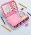 Bookato 3D Pencil Large Case Assorted Prints Unicorn & Frozens print Cute Designs – image 5