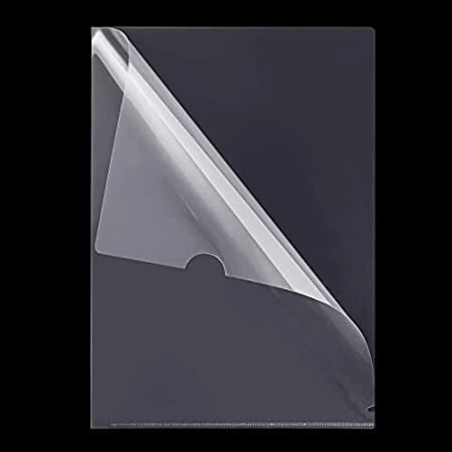 L-Folder Files A4 Size Transparent Pack of 12 pcs