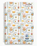 Candy 5 Subject Unrulled Spiral Register Page-300 – image 1