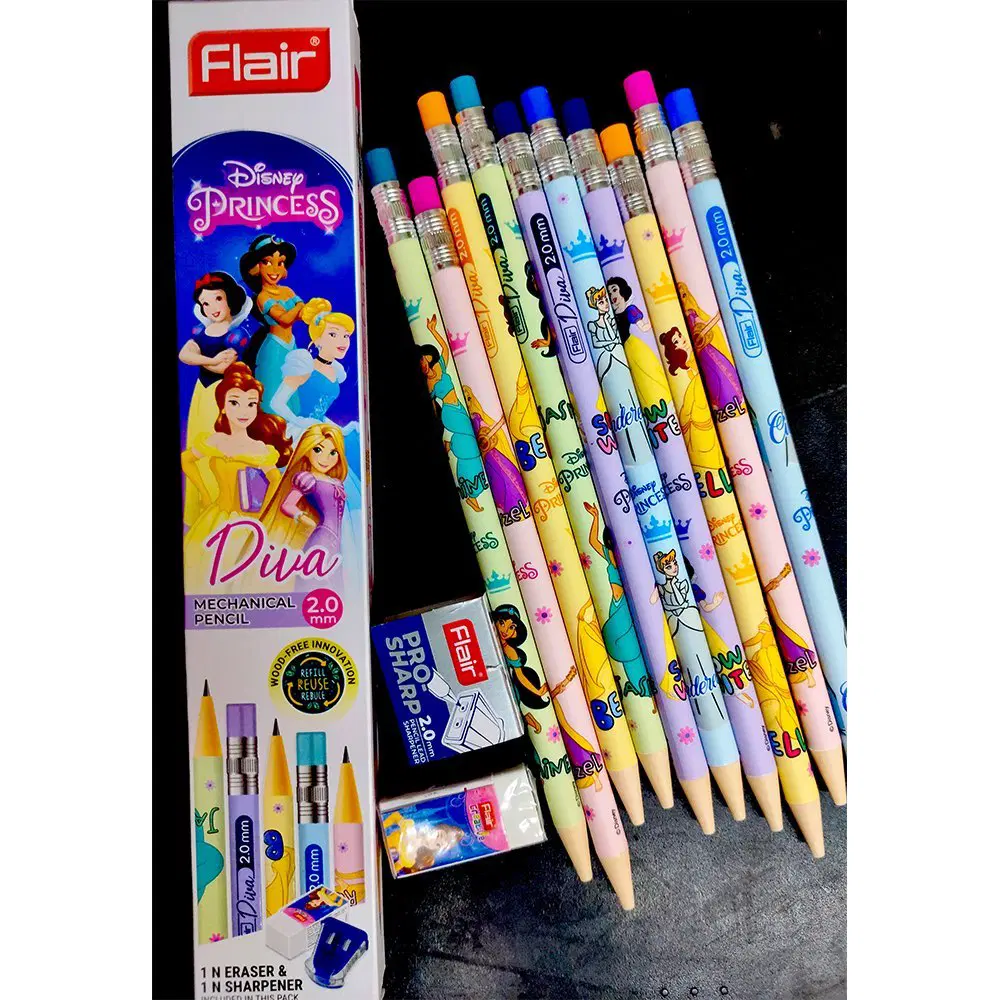 Flair Disney Princess 2.0mm Machenical lead pencil