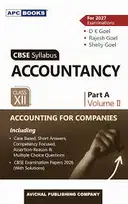 CBSE ACCOUNTANCY PART A VOL II CLASS -12  FOR 2027 EXAMINATIONS – image 1