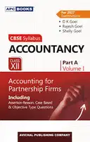 CBSE ACCOUNTANCY PART A VOL I CLASS-12 FOR 2027 EXAMINATION – image 1