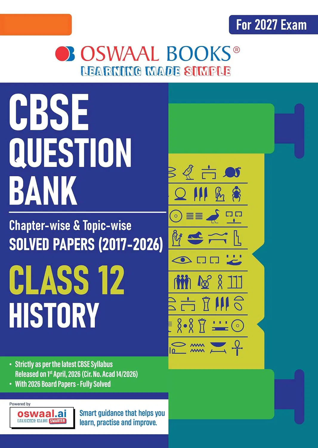 Oswaal CBSE Class 12 History Question Bank