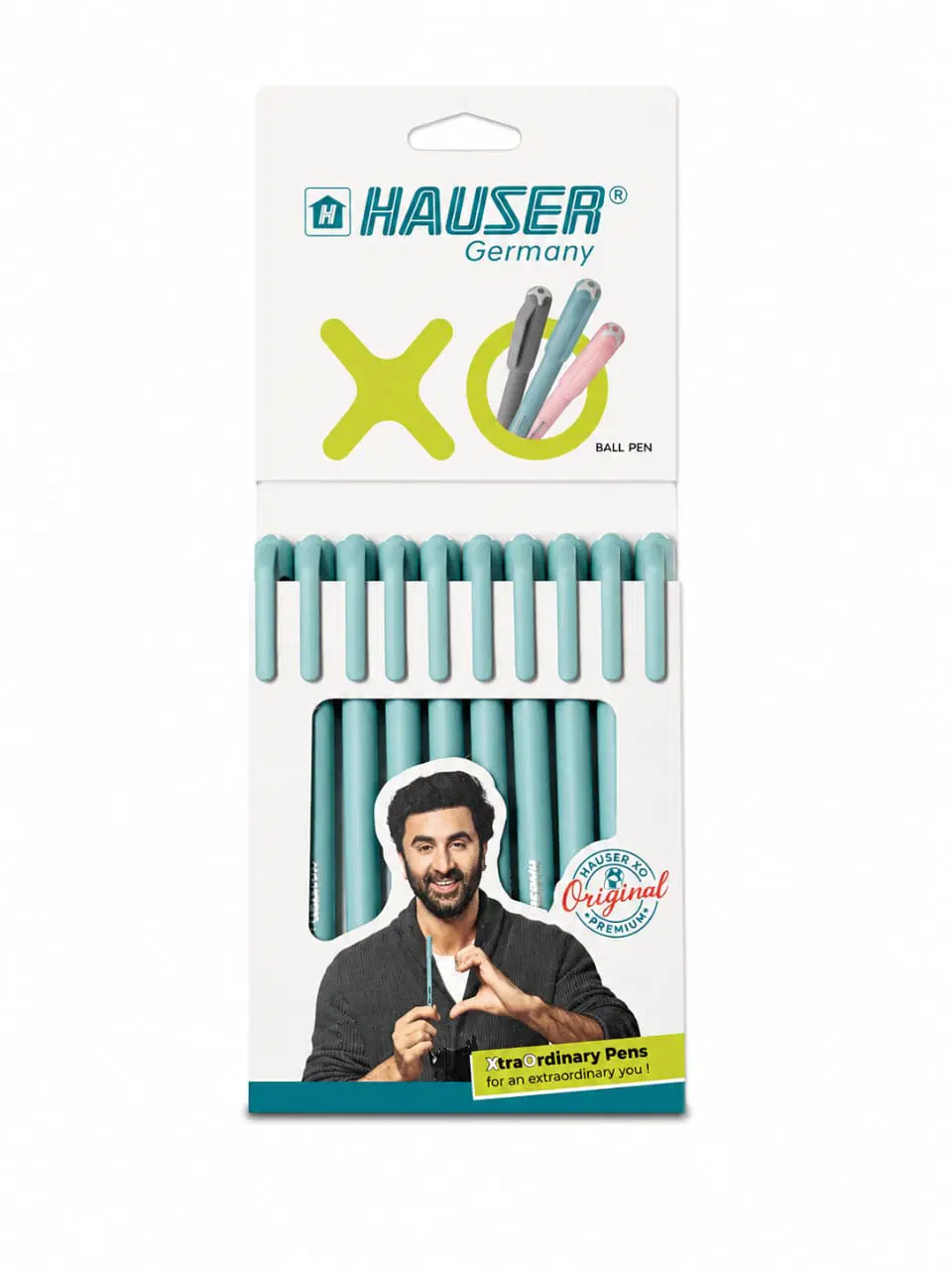 HAUSER Germany XO Blue Ball pen