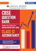 Oswaal CBSE Class 12 Accountancy Question Bank – image 1