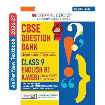 Oswaal CBSE Class 9 English Question Bank Chapter-wise & Topic-wise 