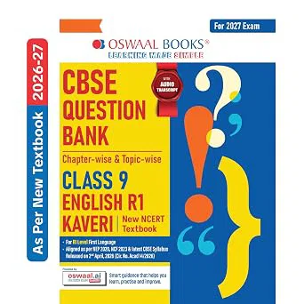 Oswaal CBSE Class 9 English Question Bank Chapter-wise & Topic-wise 