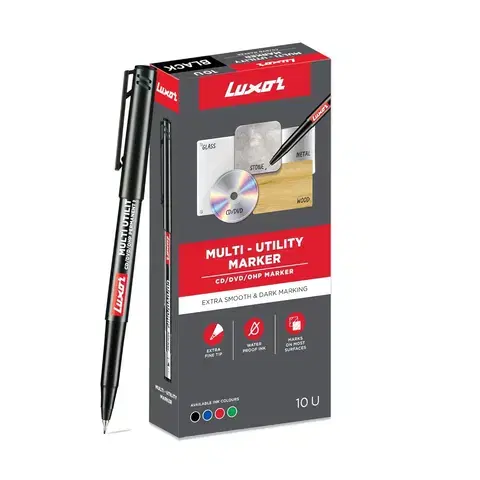 Luxor CD Marker black