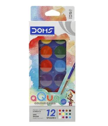 Doms aqua colour cakes 23 mm
