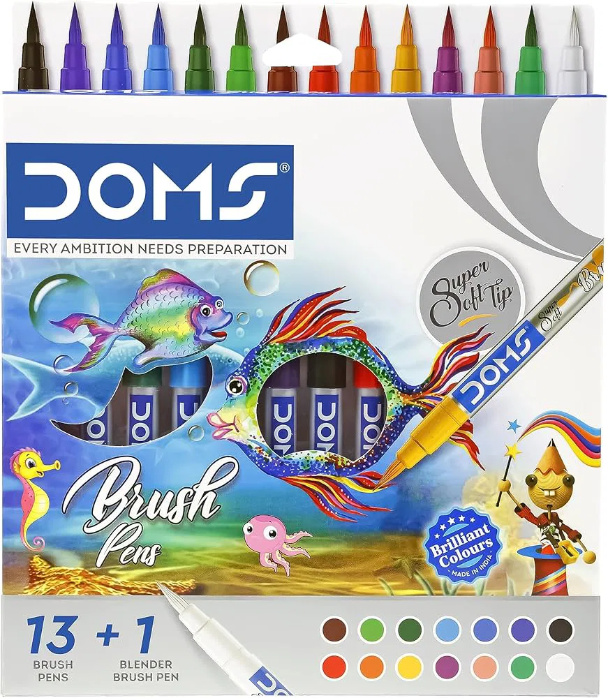 Doms brush pens 14 shades