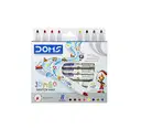 Doms Jumbo sketch colour pens 12 shades – image 1