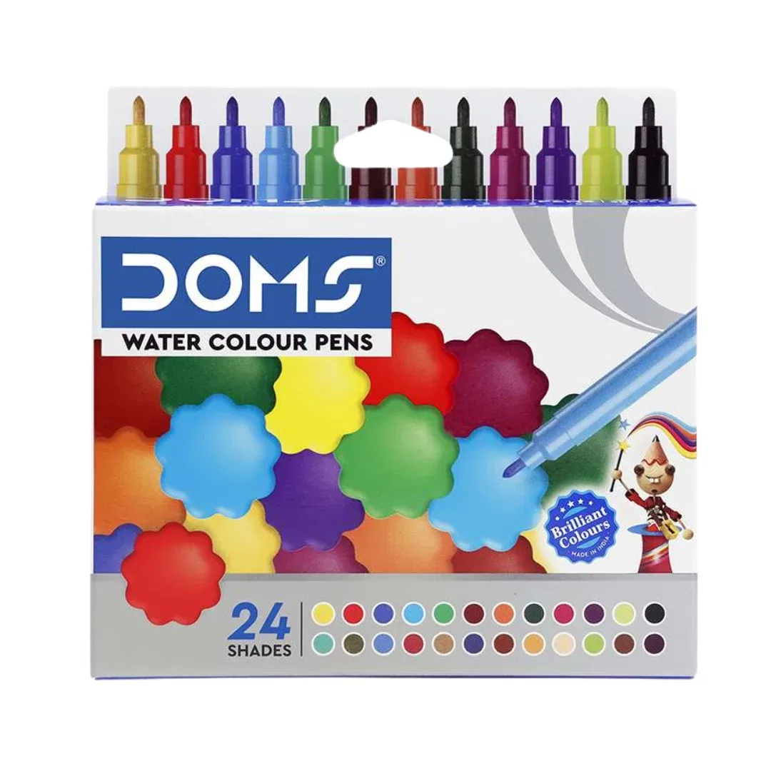 Doms mini water colour pens 24 shades