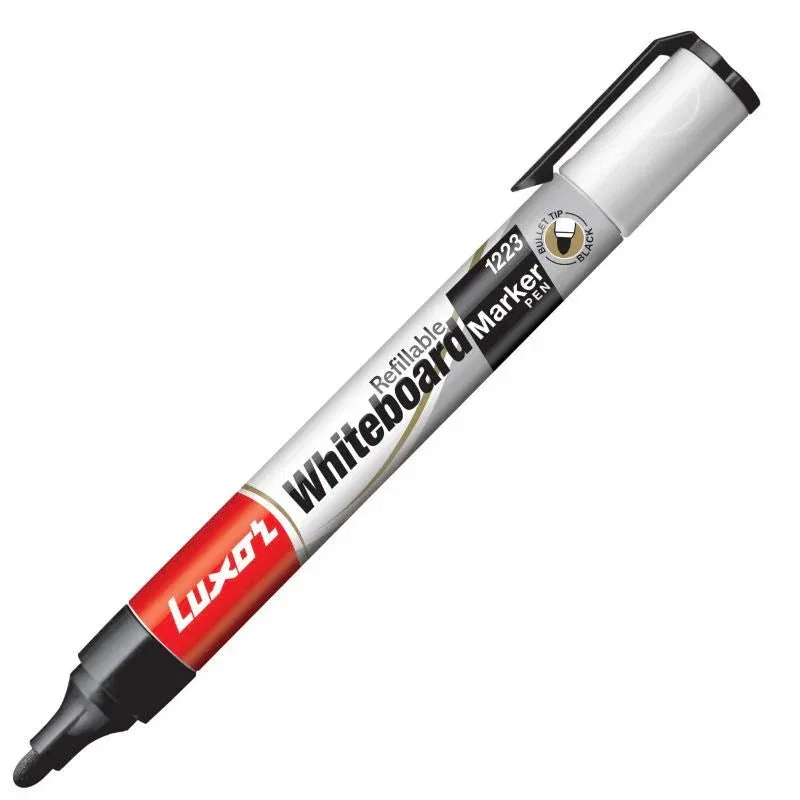 Luxor Black Whiteboard Marker