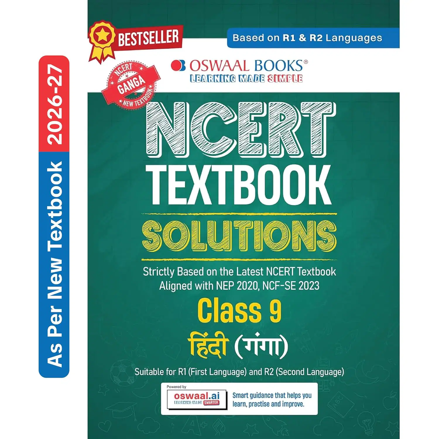 Oswaal Class 9 NCERT Textbook Solutions Hindi- Ganga 