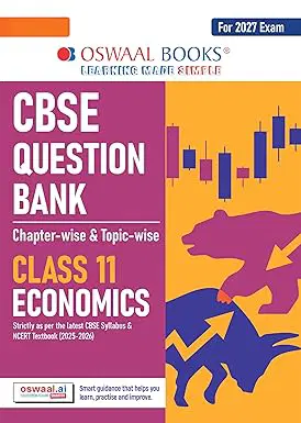 Oswaal CBSE Class 11 Economics Question Bank
