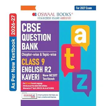 Oswaal CBSE Class 9 English Question Bank Chapter-wise & Topic-wise 