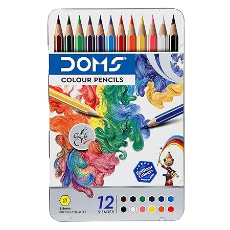 Doms pencil Colour 12 shades