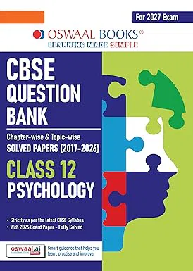 Oswaal Class 12 Pyschology Cbse Question Bank