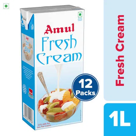 Amul Fresh Cream 1l