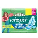 Whisper Ultra No Gap No Leaks XL+ – 30 Pads – image 2