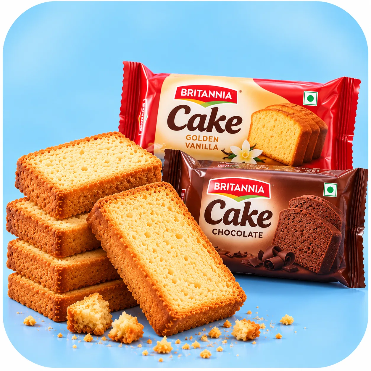 Dry cake