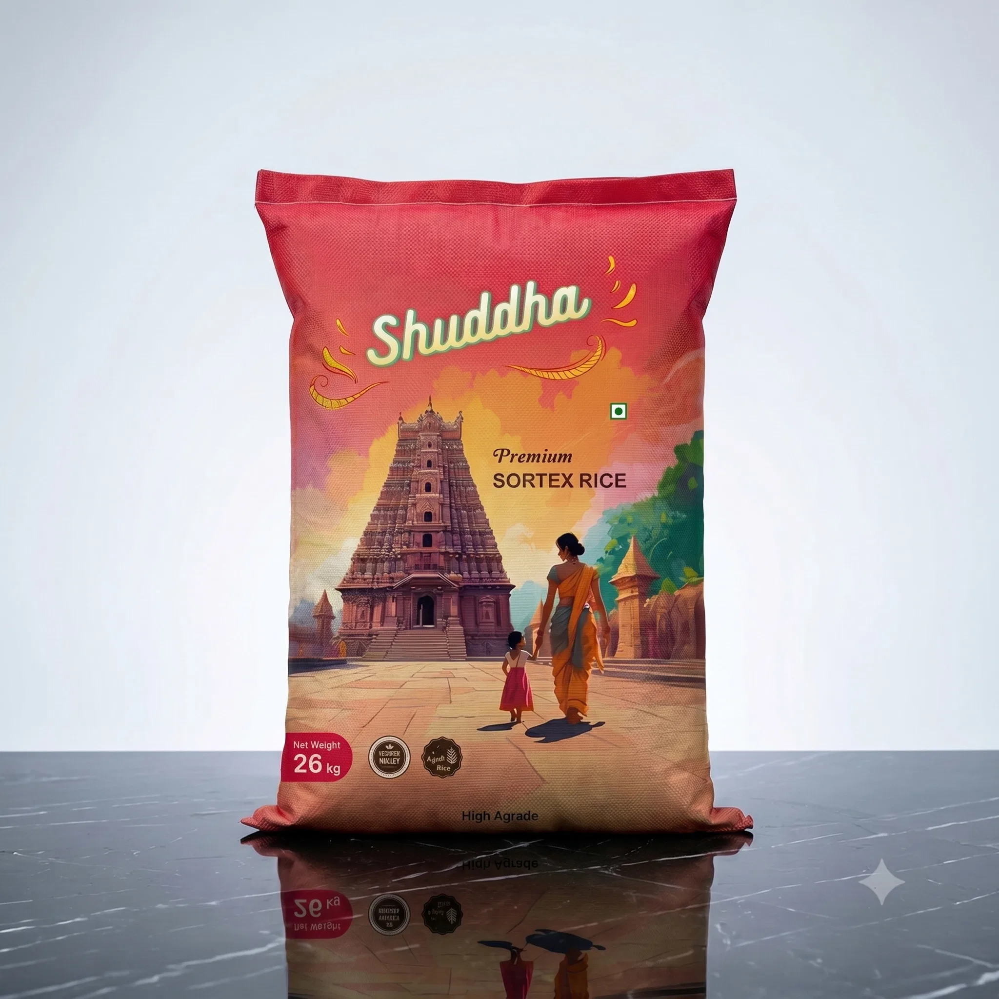 Shuddha Premium Steam Rice 26 Kg