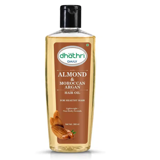 Dhathri Almond & Moroccan Argan Hair Oil 300 ml