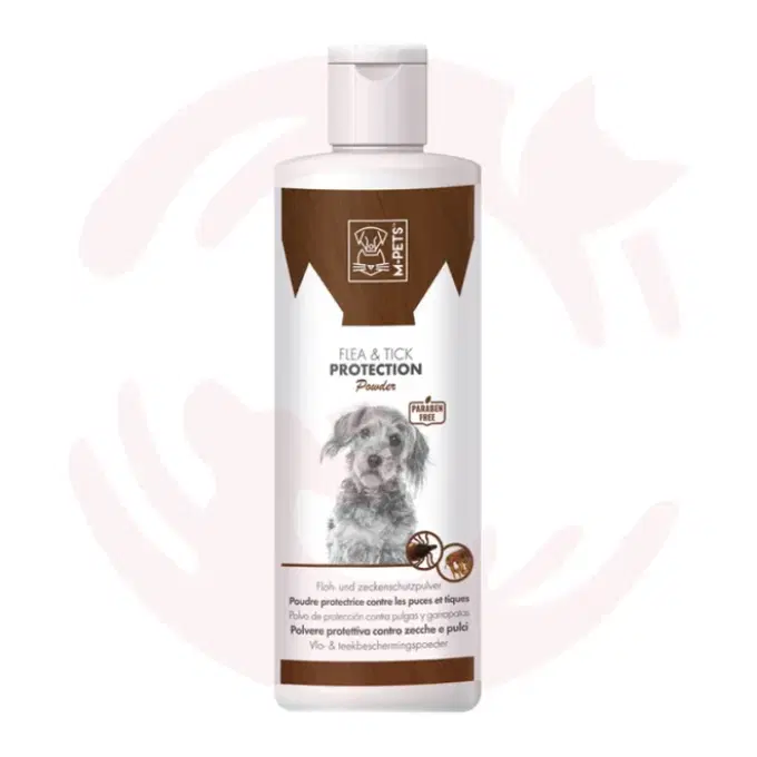 Dogs Powder - M-Pets Flea & Tick Protection Powder for Dogs 200ml