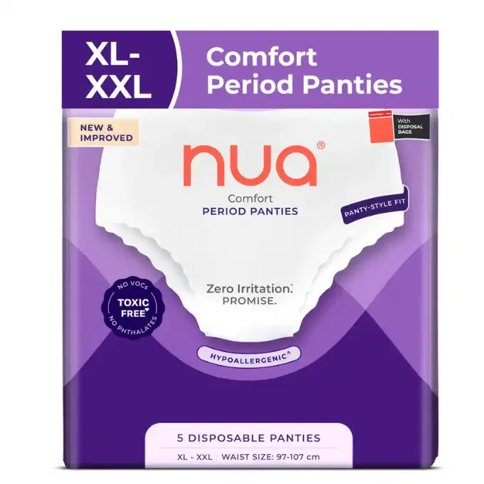 Nua Comfort Disposable Period Panties XL-XXL 