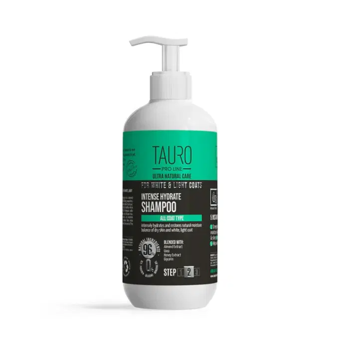 Shampoo for Dogs & Cats -Tauro Pro Line Ultra Natural Care Intense Hydrate Shampoo for Dogs and Cats