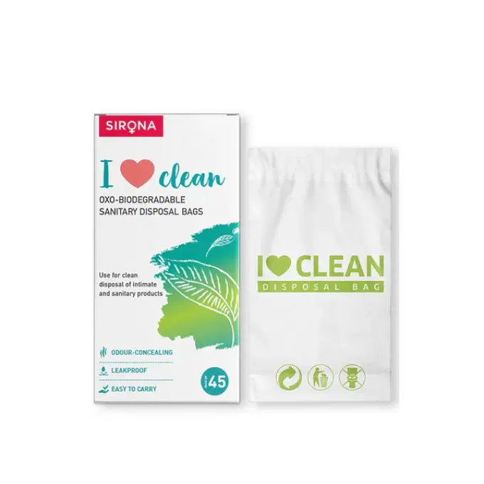 Sanitary and Diaper Disposal Bags (Pack of 45 Bags)