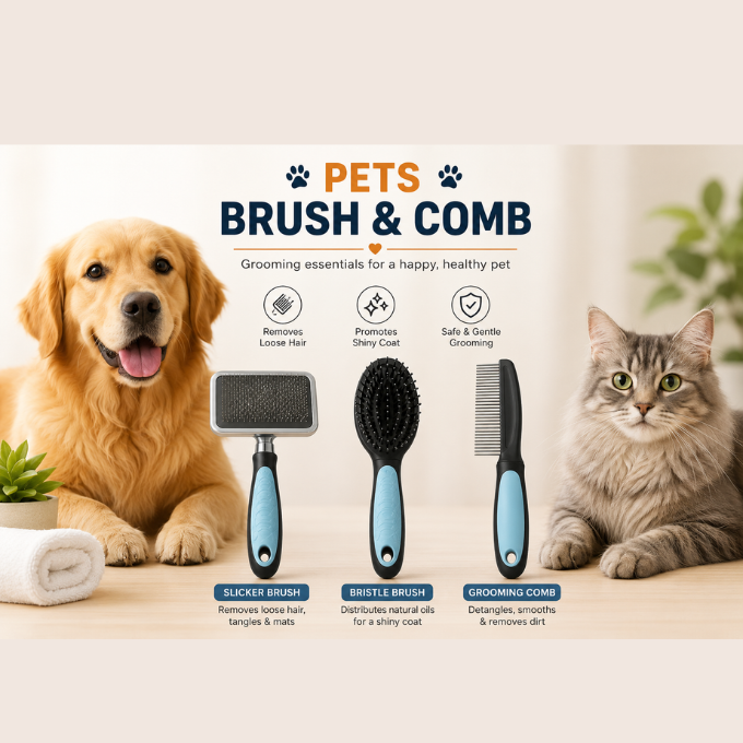 Pets Brush & Comb