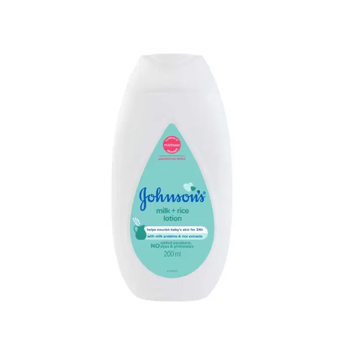 Johnson's Baby Milk + Rice Lotion (200 ml)